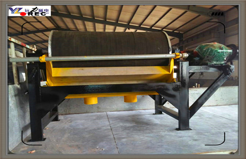 干粉永磁磁选机，江西干粉永磁选机_远力江西干粉永磁选机怎么调整优缺点的结构磁场分布图